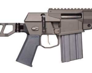 Q Mini Fix bolt action pistol in .300 AAC Blackout with 8-inch barrel in gray finish