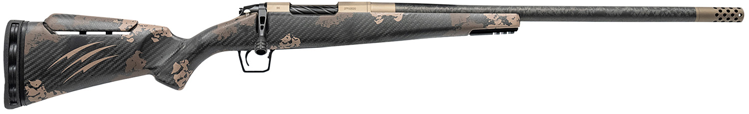 Fierce Firearms CF Rogue Mini 2 bolt action rifle in .308 Winchester with 20-inch carbon barrel in Bronze and Sniper Grey finish
