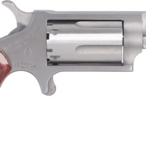 North American Arms NAA-22MC Mini Revolver in .22 Magnum with 1.625-inch stainless steel barrel, right side view