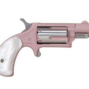 North American Arms Mini Revolver .22 Magnum with 1-1/8 inch barrel in Rose Gold Cerakote finish