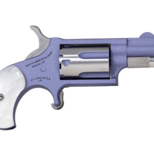 North American Arms Mini Revolver .22 LR with 1-1/8 inch barrel in Orchid Cerakote finish, right side view