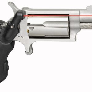 North American Arms NAA-22MS-VL Mini Revolver in .22 Magnum with 1-1/8 inch stainless barrel and integrated laser sight