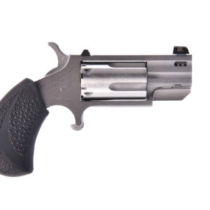 North American Arms Pug .22 Magnum single-action mini revolver with ported 1-inch barrel, tritium night sight, and .22 LR conversion cylinder