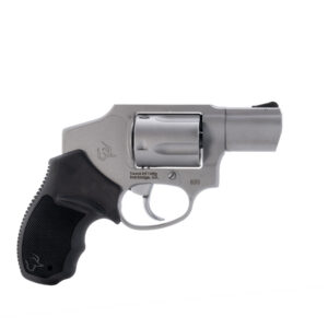Taurus 850 .38 Special stainless double action only revolver with 2-inch barrel, right side view