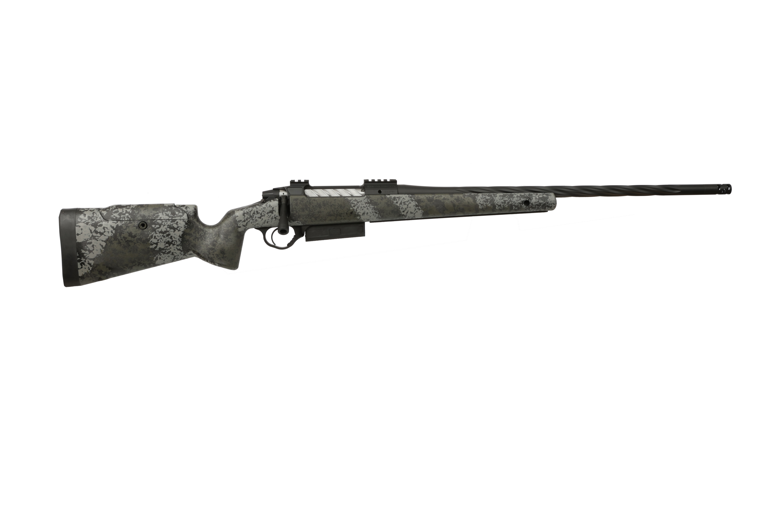 Seekins Precision PH3 bolt-action rifle in 7mm Remington Magnum with 22-inch barrel and Mountain Shadow finish
