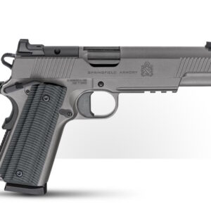 Springfield Armory 1911 Operator .45 ACP gray semi-auto pistol with 5-inch barrel and optics-ready slide