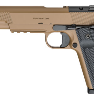 SPRINGFIELD 1911 OPERATOR AOS - 45 ACP 5" 8RD COYOTE THREADED