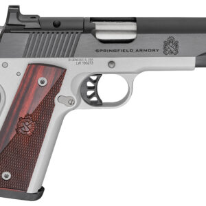 Springfield Armory Ronin EMP 1911 9mm semi-auto pistol with 4.25-inch barrel, two-tone blue and stainless finish, optic ready slide