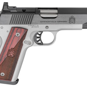 Springfield Armory 1911 Ronin .45 ACP 4.25-inch optic-ready semi-auto pistol with blue finish and fiber optic front sight