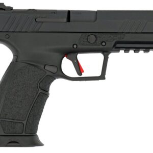 Tisas PX-9 Gen 3 Duty 9mm black striker-fired pistol with optic-ready slide and fiber optic front sight