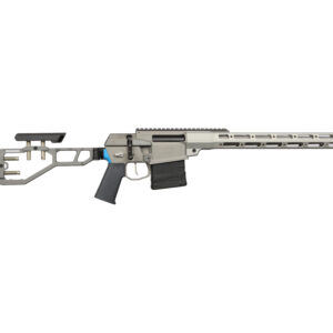 Q LLC The Fix bolt action rifle in .308 Winchester with 16-inch black barrel, right side view