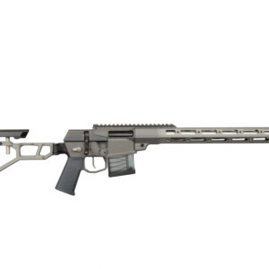 Q Mini Fix bolt action rifle in 6mm ARC with 16-inch barrel in gray finish, right side profile