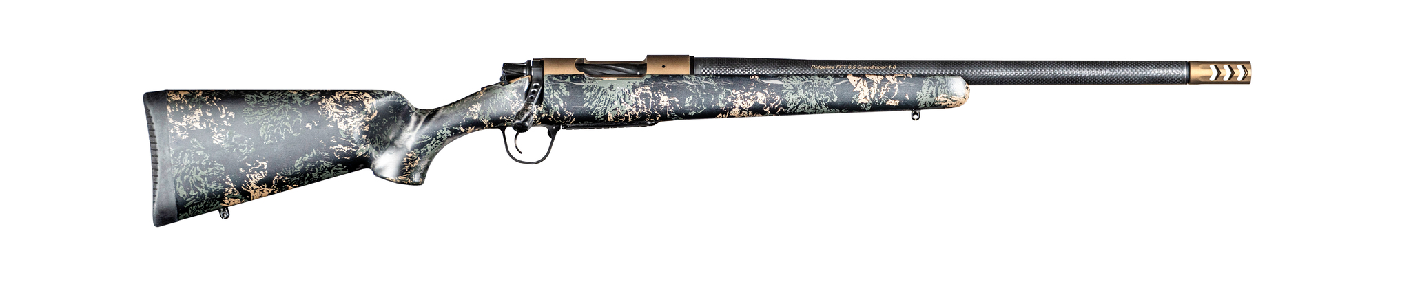 Christensen Arms Ridgeline FFT bolt-action rifle in 7mm Backcountry with 20-inch barrel and Bronze finish