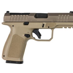 Rost Martin RM1C 9mm semi-automatic pistol with optic-ready slide and 4-inch barrel, right side view