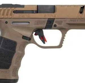 SAR Arms SAR9 Compact Gen3 9mm semi-automatic pistol in bronze finish with optic-ready ported slide and tritium night sights