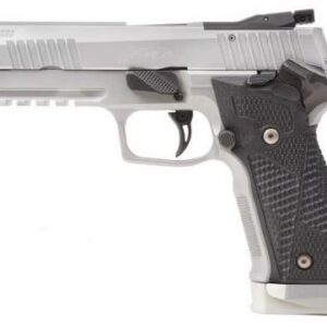 SIG SAUER P226 X-Five 9mm stainless single-action pistol with optic-ready slide and fiber optic front sight
