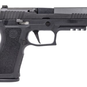 SIG SAUER P320 X-Full 9mm semi-automatic pistol with optic-ready serrated slide and X-RAY3 sights in black Nitron finish
