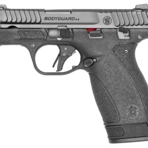 Smith & Wesson Bodyguard 2.0 .380 ACP striker-fired pistol in black with tritium front night sight and thumb safety