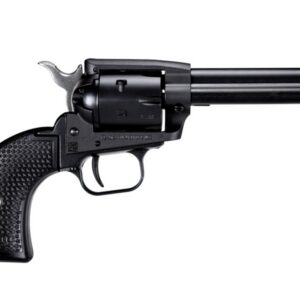 Heritage Manufacturing Rough Rider .22 LR single-action revolver with 4.75-inch black satin barrel and fixed sights