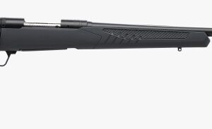 Savage Arms 110 Long Range Hunter bolt-action rifle in .300 WSM with 26-inch barrel and black synthetic stock