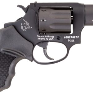 Taurus 942 Ultra Lite .22 LR revolver with 2-inch barrel and matte black finish, right-side view