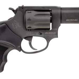 Taurus 942 .22 LR double/single action revolver with 3-inch barrel and black finish, left side view