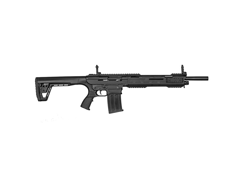 Tokarev USA TAR 12P semi-automatic 12 gauge shotgun with 18.5 inch barrel and black synthetic stock