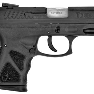 Taurus TH40 Compact .40 S&W semi-auto pistol in black with 3.54-inch barrel and Novak adjustable sights