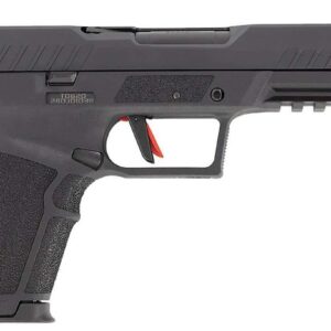 Tisas PX-5.7 FO Raptor semi-automatic pistol in black with fiber optic front sight chambered in 5.7x28mm