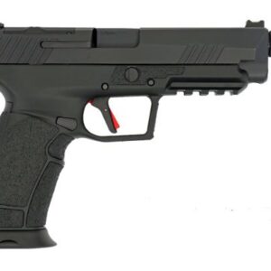 Tisas PX-9 Gen 3 Tactical 9mm pistol with 5.1-inch threaded barrel, optic-cut slide, and black finish