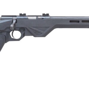 Legacy Sports International Citadel TRAKR semi-automatic .22 LR rifle in black with 18-inch barrel