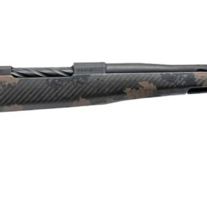Fierce Firearms Twisted Rogue bolt-action rifle in 7mm PRC with 24-inch twisted fluted barrel in black and tan finish