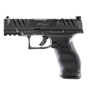 Walther Arms PDP Full Size 9mm 4-inch black optic-ready striker-fired pistol with serrated slide