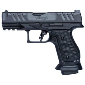 Walther Arms PDP SF C Pro 9mm semi-auto pistol with 4-inch barrel and optic-ready slide, right-side view