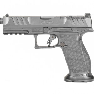 Walther Arms PDP Pro SD 9mm full-size optic-ready black pistol with 5.1-inch barrel and adjustable white dot sights