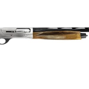 Weatherby 18i Deluxe Grade 2 semi-automatic shotgun in 20 gauge with 26-inch barrel, nickel receiver, and Grade 2 walnut stock