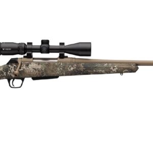 Winchester XPR Hunter bolt-action rifle in .300 Winchester Magnum with 26-inch barrel and Strata camo finish