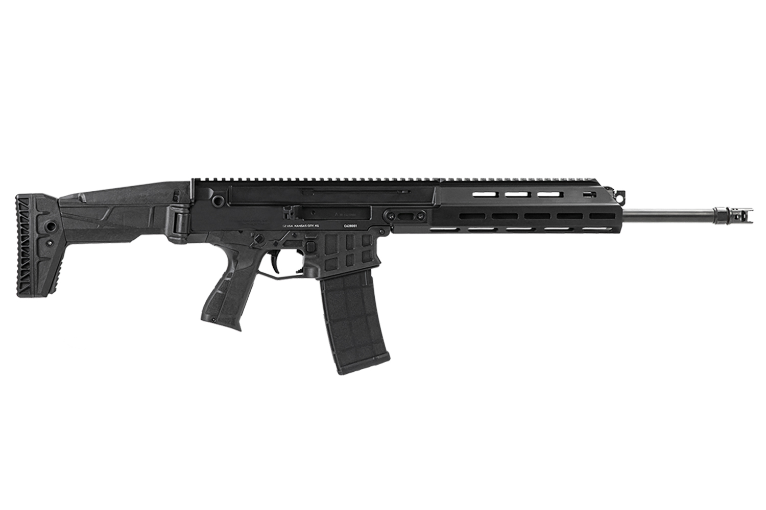CZ-USA Bren 2 MS Carbine in black, 5.56 NATO, 16-inch barrel with 30-round magazine