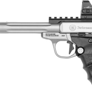 Smith & Wesson SW22 Victory Target .22 LR 6" Pistol with Crimson Trace Fiber Optic Sights