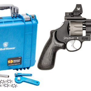 Smith & Wesson 327 WR Performance Center 9mm semi-automatic pistol with 5-inch barrel and Vortex red dot optic