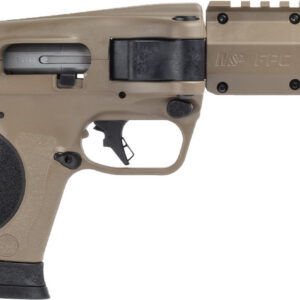 Smith & Wesson M&P FPC 9mm semi-automatic folding carbine in Flat Dark Earth finish with 23-round magazine
