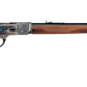 Taylor's and Company 1873 lever action rifle in .45 Long Colt with 24.25-inch blued barrel and wood stock
