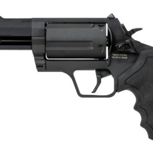 Taurus Judge .410/.45 Long Colt double/single action revolver with 3-inch black barrel and fiber optic front sight