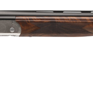 Savage Arms 555 Enhanced over/under shotgun in 28 gauge with 26-inch barrel, engraved bi-tone receiver, and bead sight