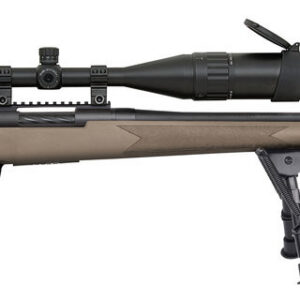 Mossberg Patriot Night Train bolt-action rifle in 6.5 Creedmoor with 22-inch matte blued barrel