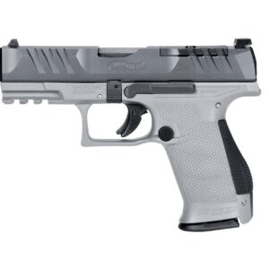 Walther Arms PDP Compact 9mm 4-inch optics-ready striker-fired pistol in black and gray finish