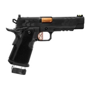 Kimber 2011 9mm semi-automatic pistol in black finish with optic-ready lightening cut serrated slide
