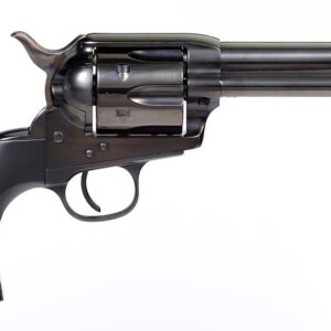Taylor's and Company Devil Anse single action revolver in .45 Long Colt with 4.75-inch blued barrel and fixed sights
