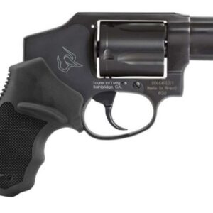 Taurus Model 650 .357 Magnum double action only revolver with 2-inch barrel in black finish, left side view