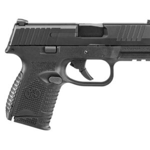 FN 509C compact 9mm striker-fired pistol in black with 3.7-inch barrel and HiViz front sight